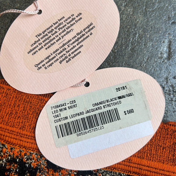Vivienne Westwood New w/ Tags 560$ S/S 2020 Custom Leopard Skirt - Picture 7 of 16